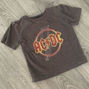 AC DC concert tee - toddler baby size